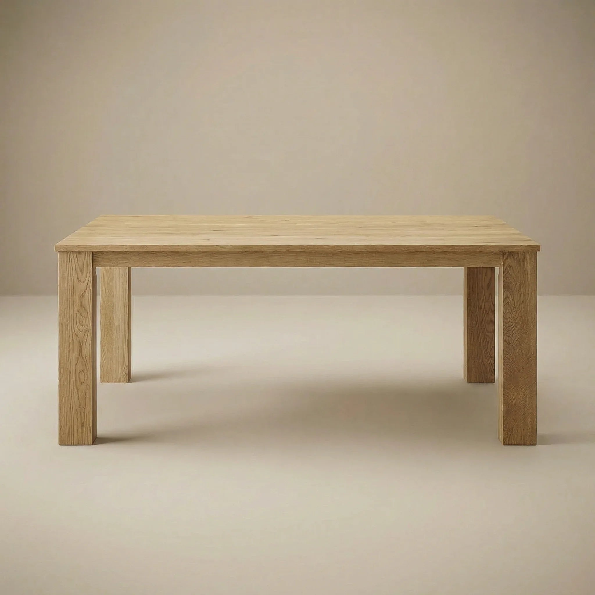 The Brazilian dining table 4 chunky post legs