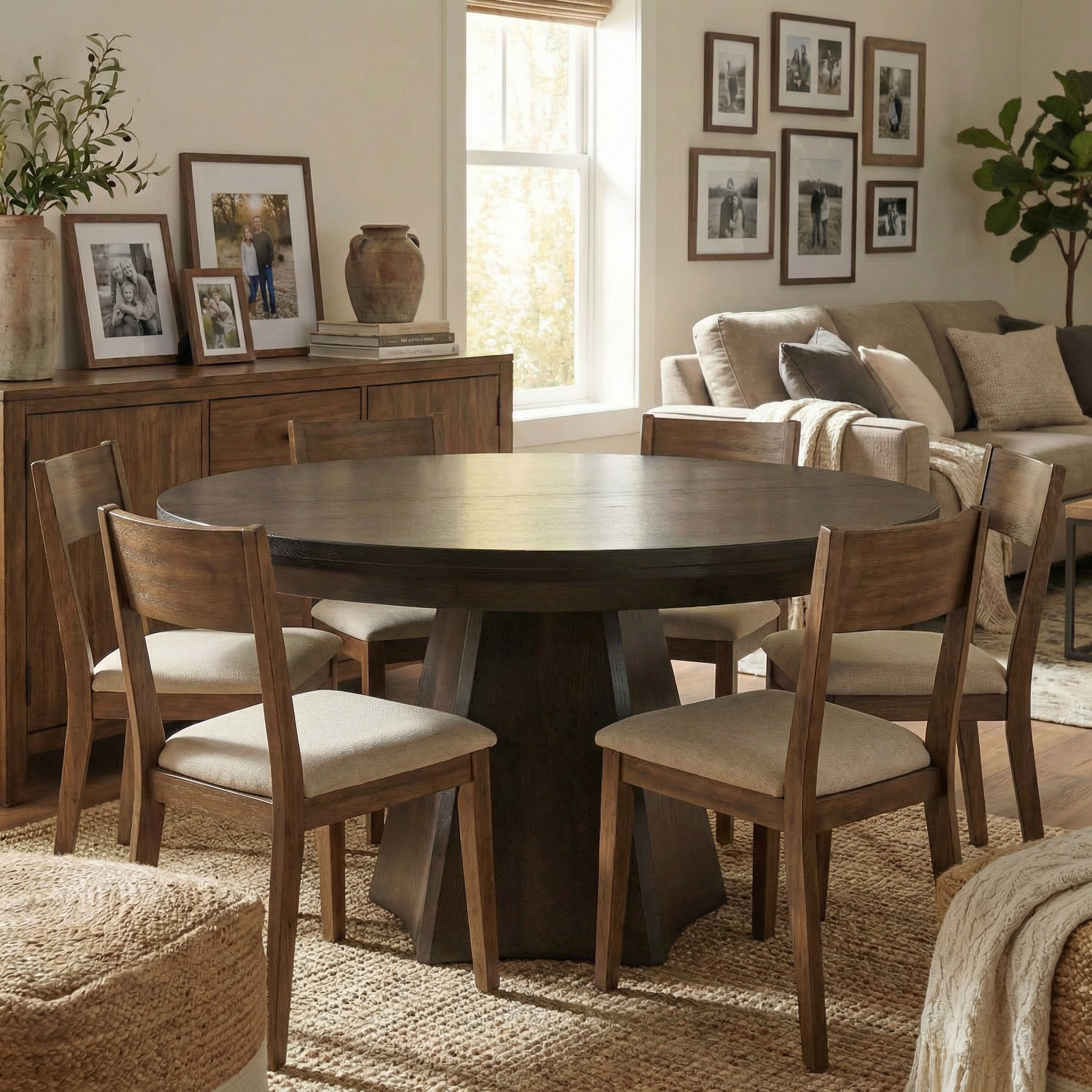 The Brogan Round Dining Table