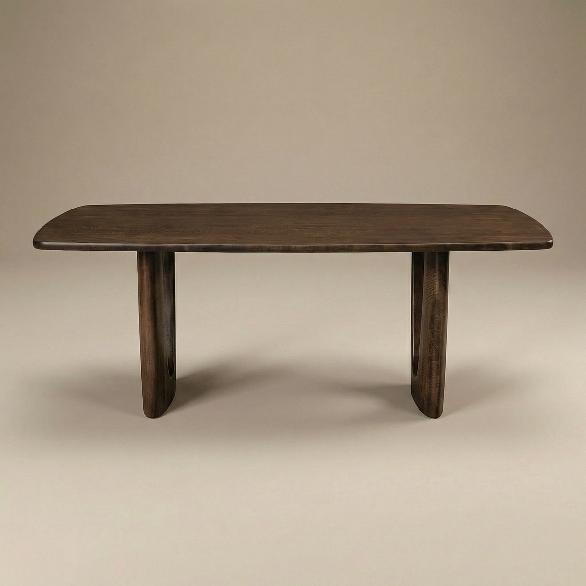 Granger dining table with sculpted legs