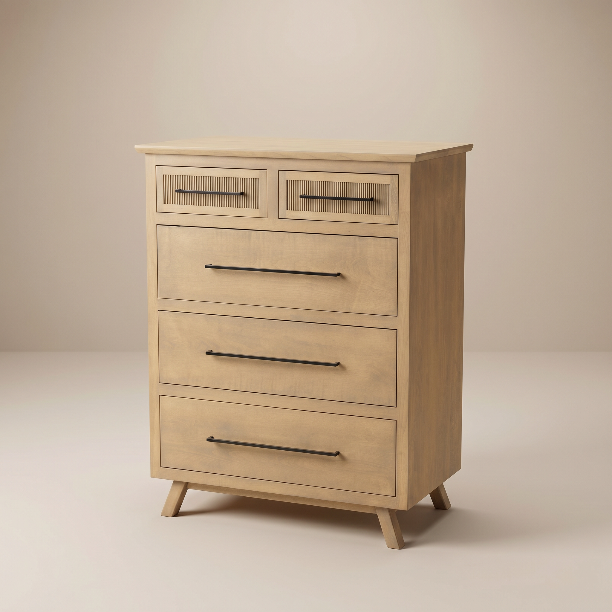 allison chest in maple sand stain