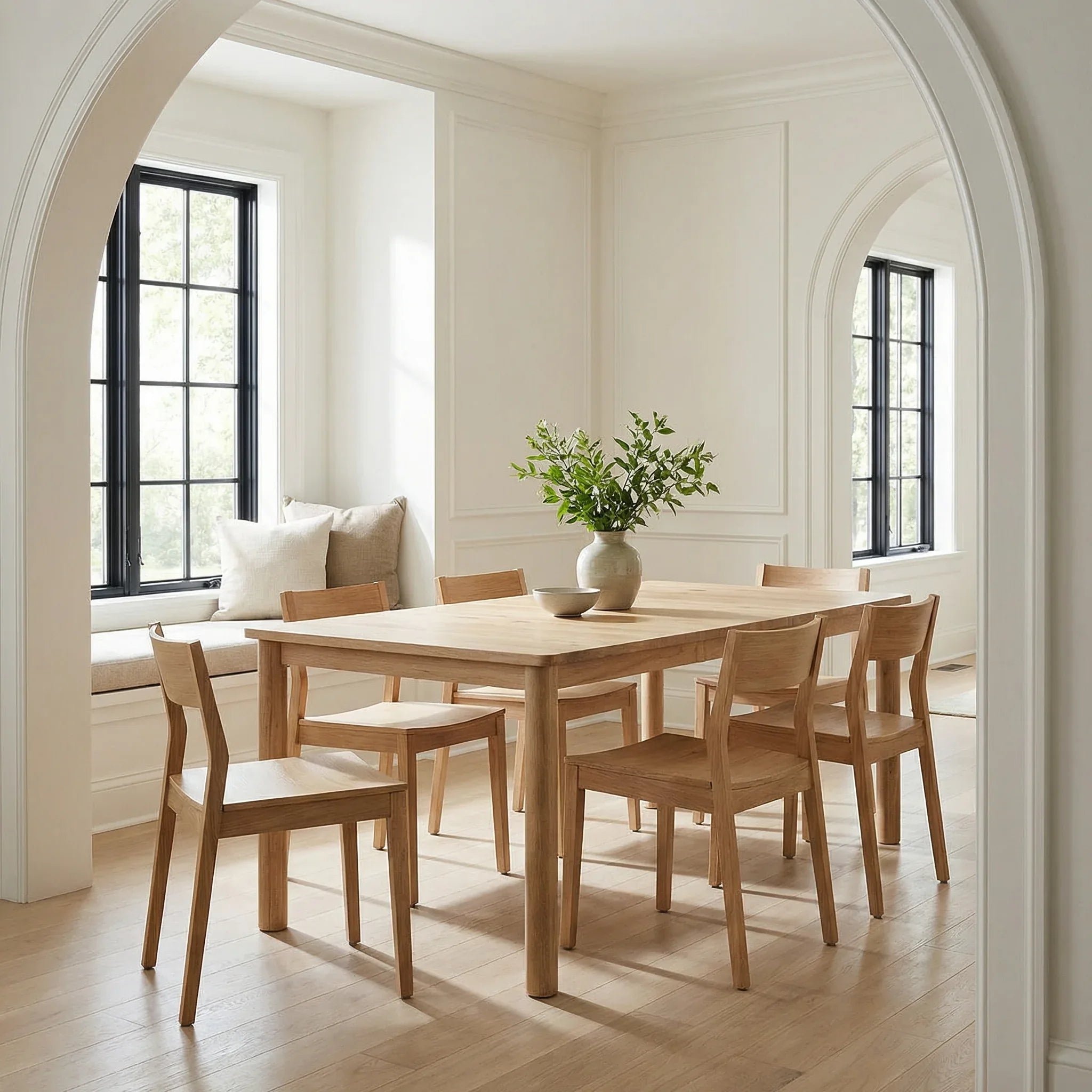 blue ridge dining table in beautiful designed home