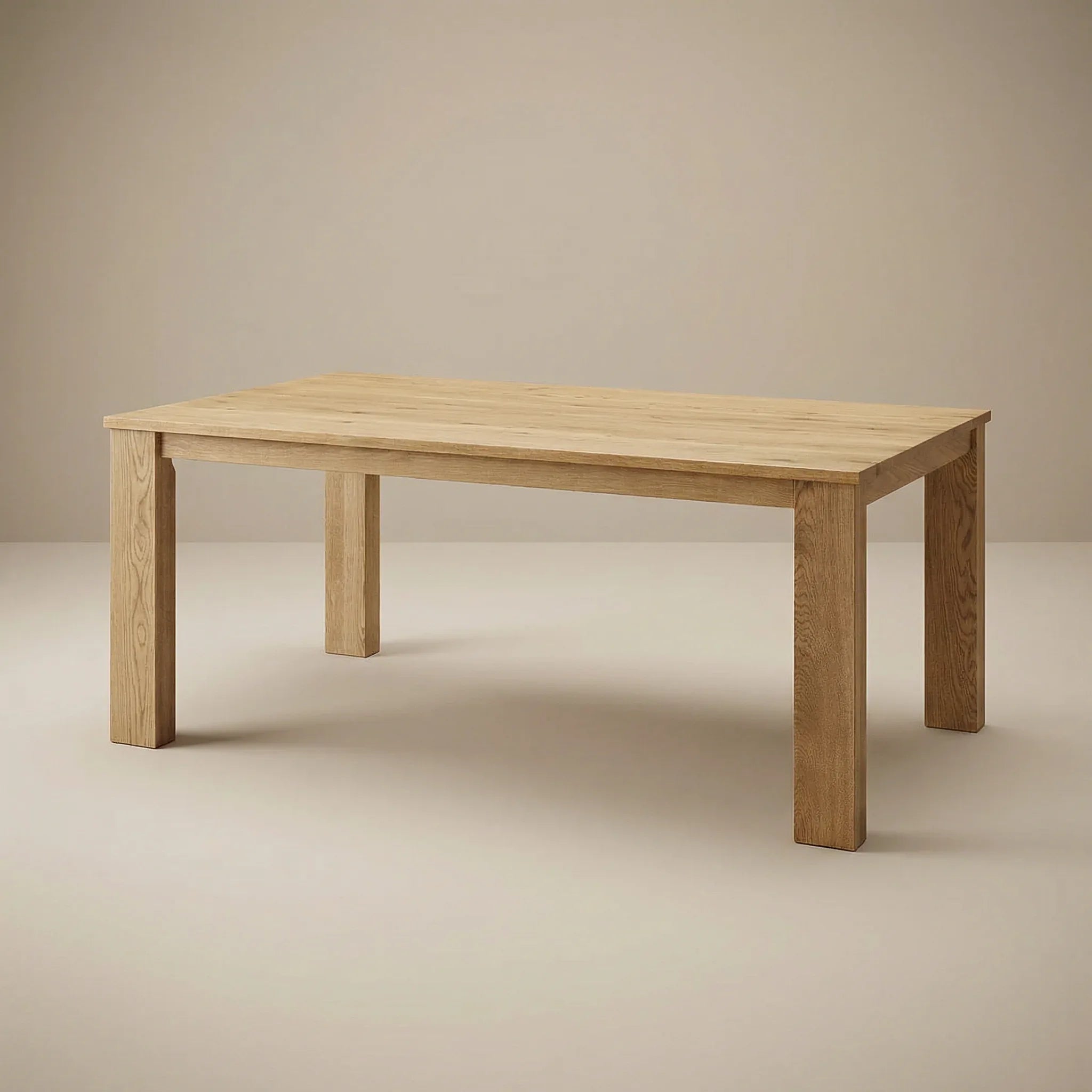 The Brazilian dining table 4 chunky post legs