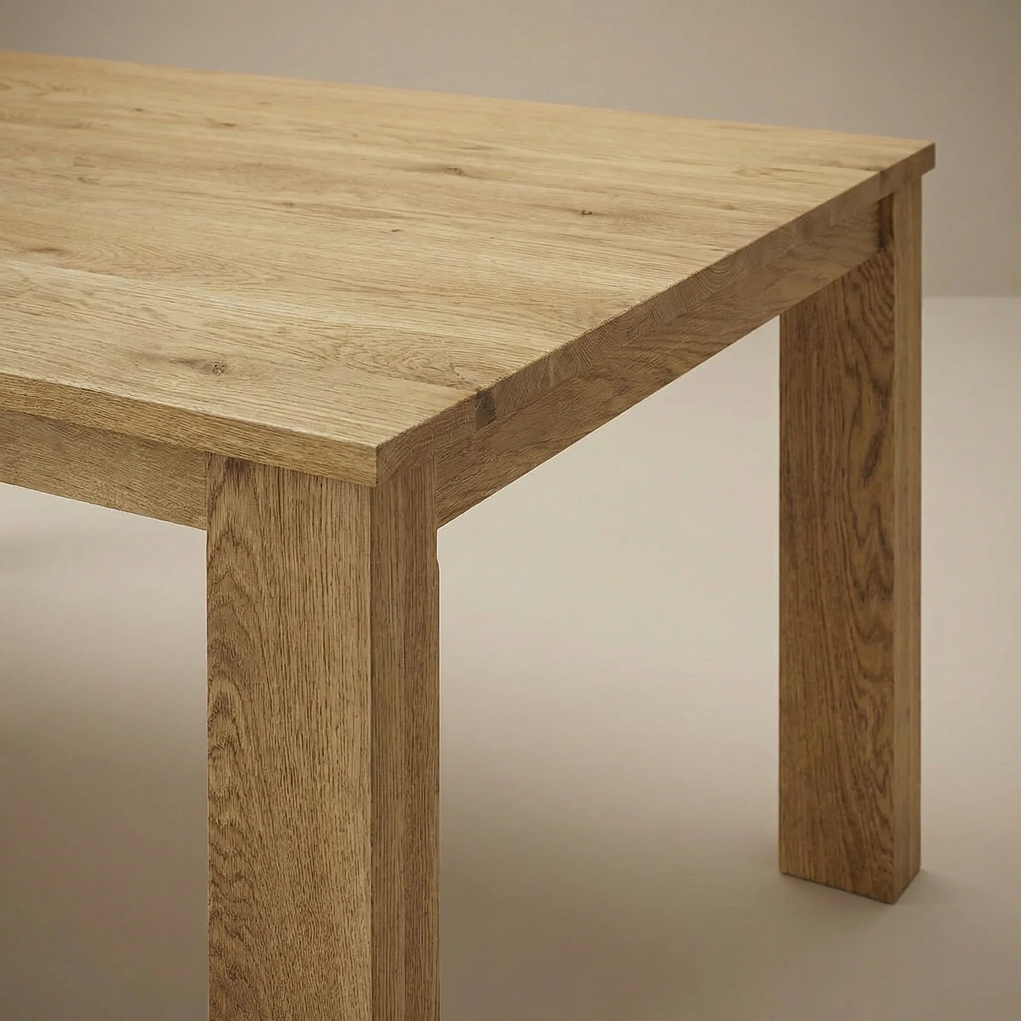 The Brazilian dining table 4 chunky post legs