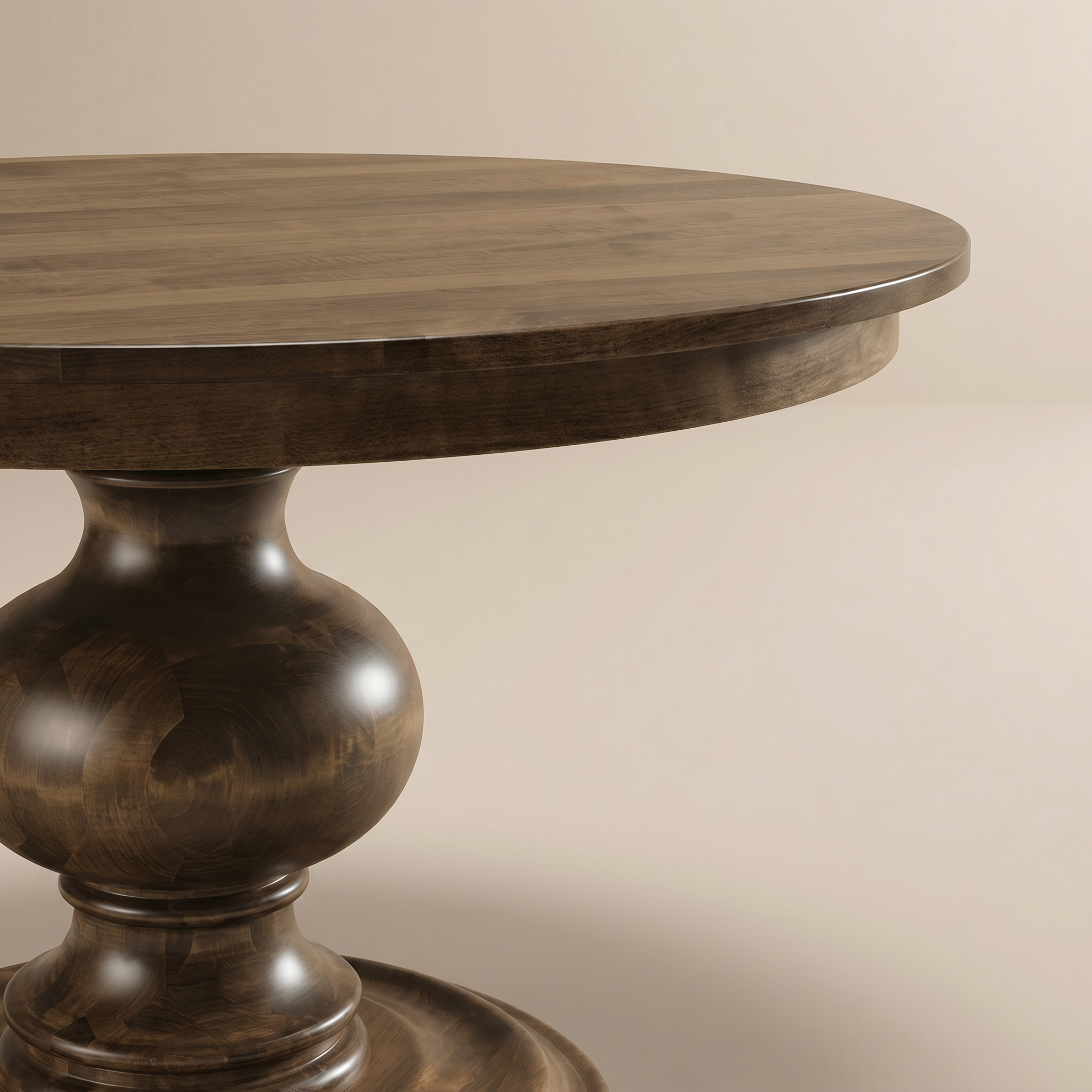 burrick custom maple dining table