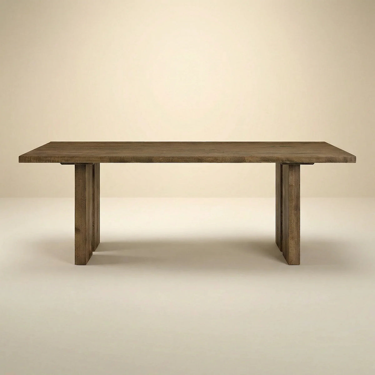 Cedar Hollow dining table, side view