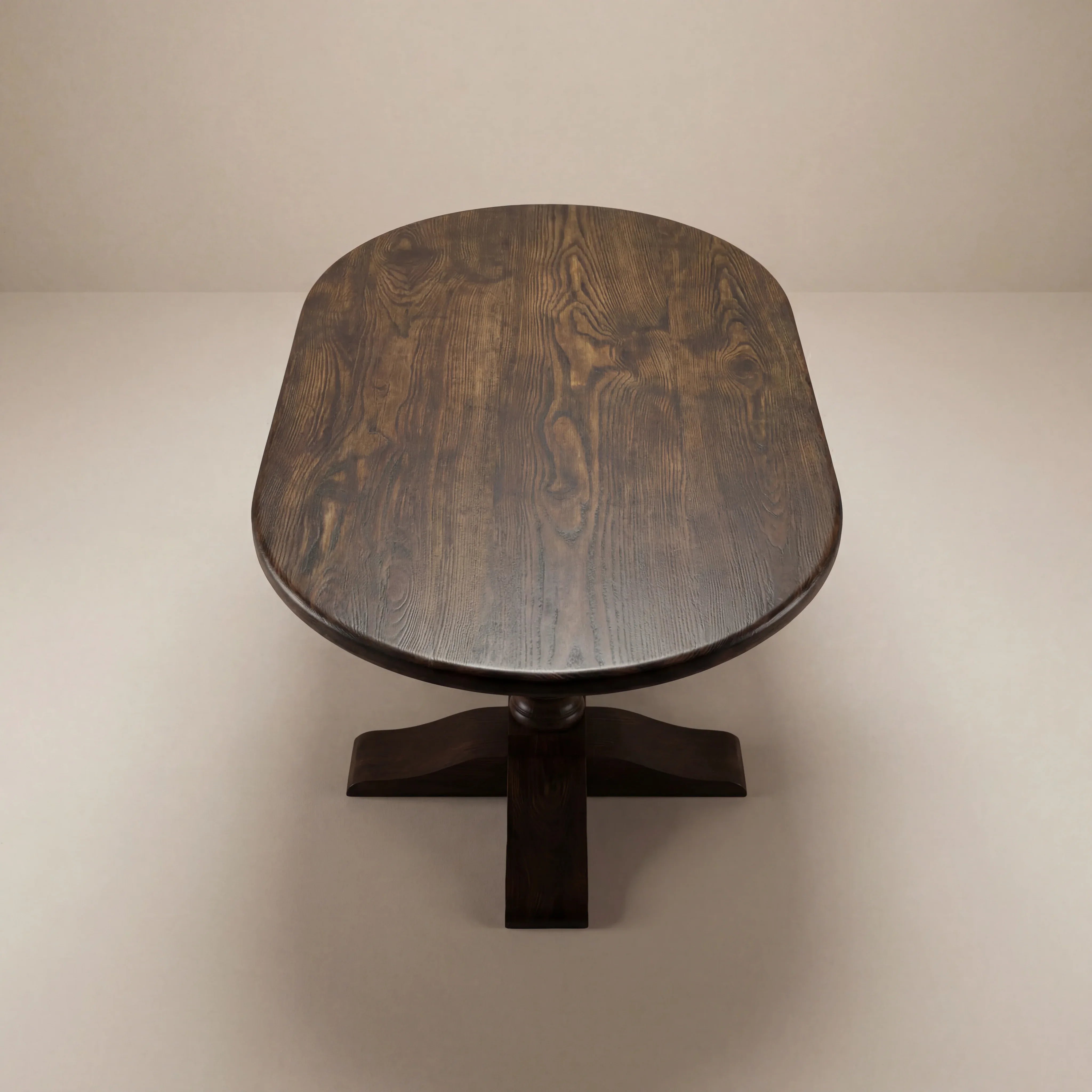 The mesa round custom round pedestal base