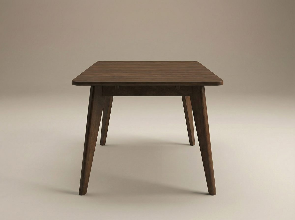 Sullivan dining table in brown maple