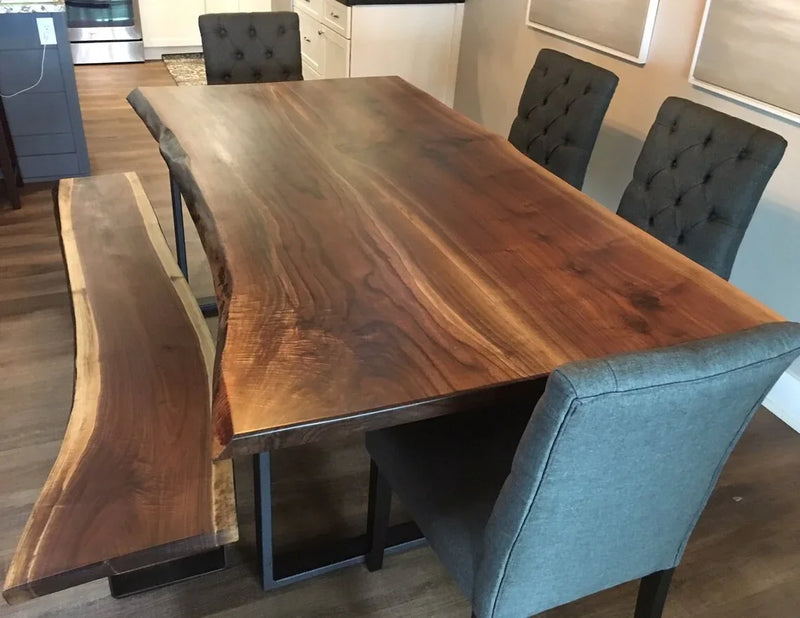 walnutliveedge_bench - TRM WoodCraft