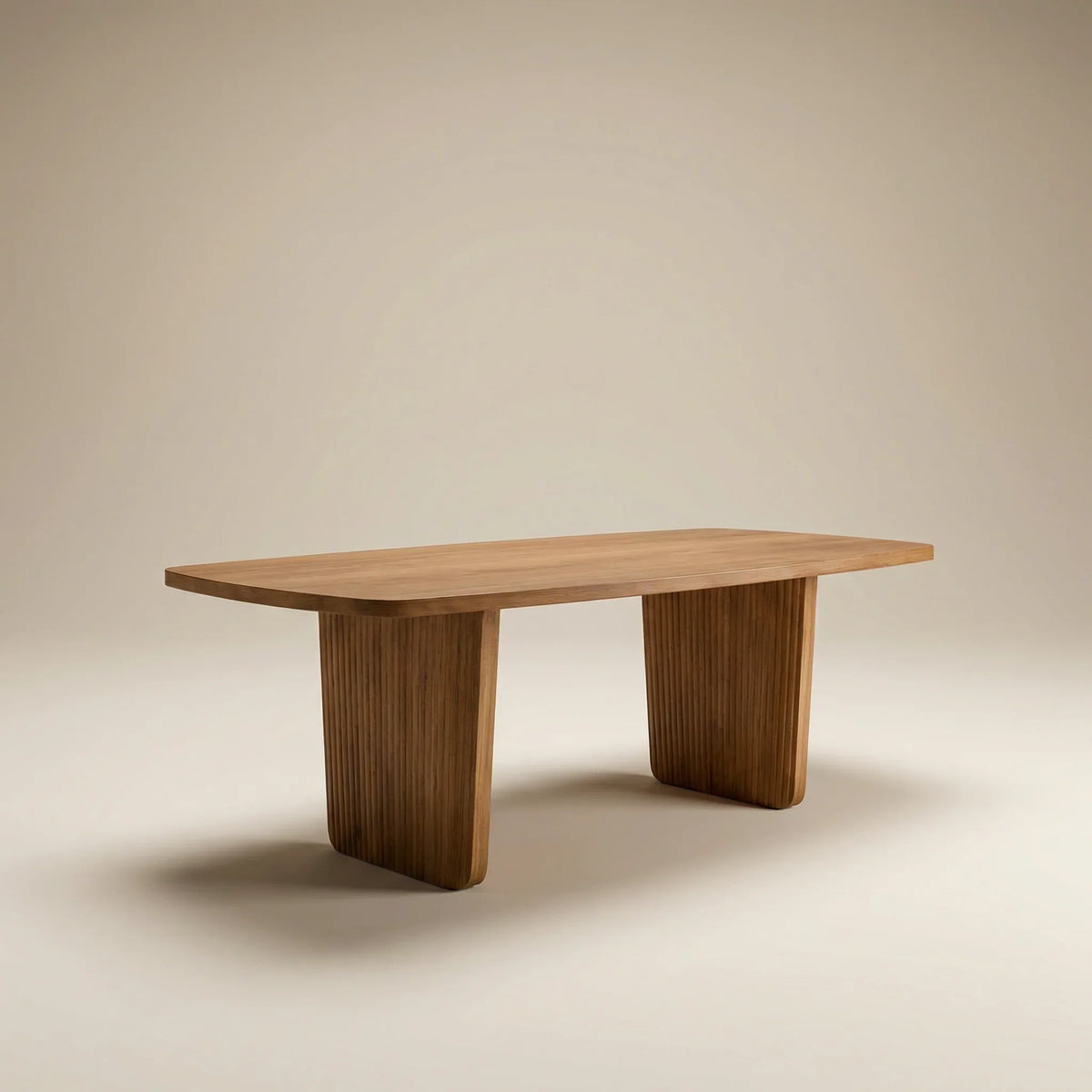 Whitney double pedestal dining table